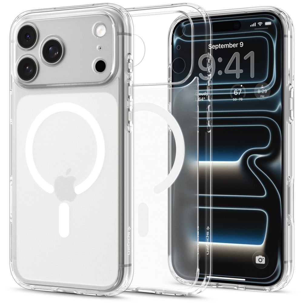 Hard Case Spigen Ultra Hybrid com MagSafe / Frost White / ACS12124_0