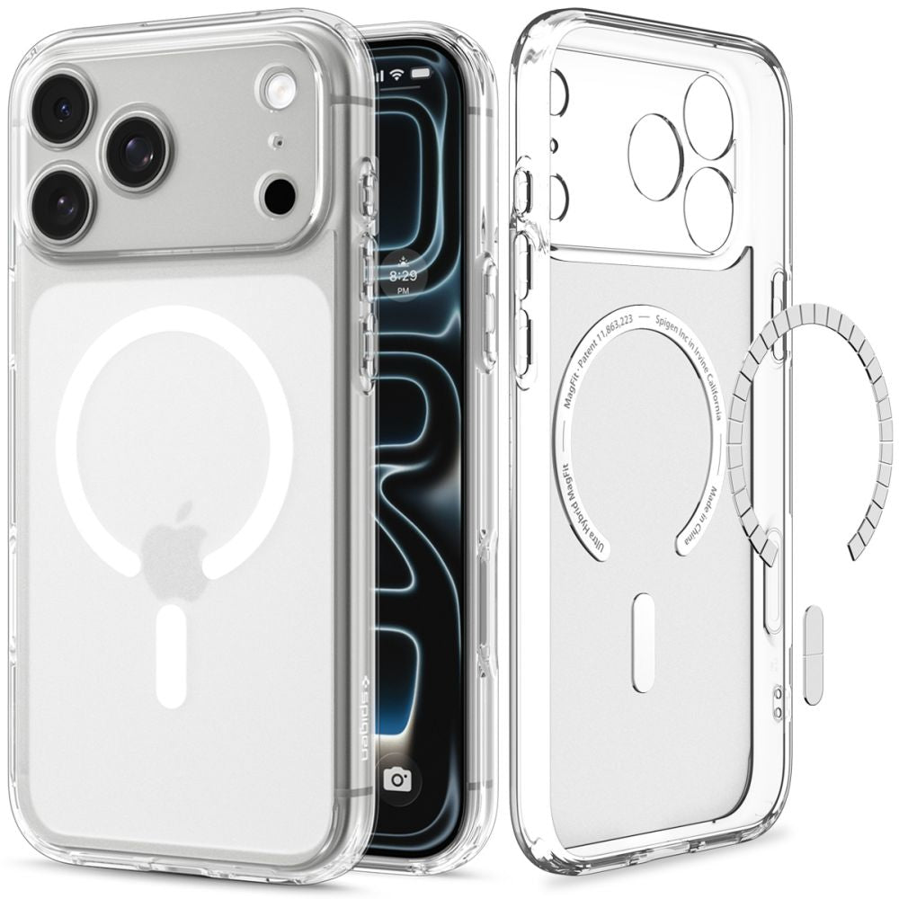 Hard Case Spigen Ultra Hybrid com MagSafe / Frost White / ACS12124_1