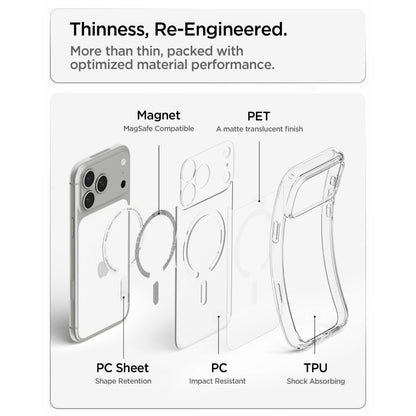 Hard Case Spigen Ultra Hybrid com MagSafe / Frost White / ACS12124_7