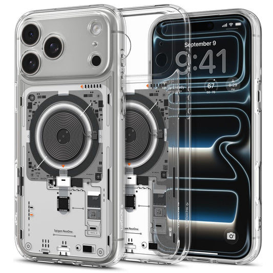 Capa Spigen Ultra Hybrid Neo One com MagSafe / Transparente / ACS12129_0