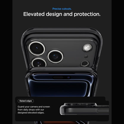Hard Case Spigen Ultra Hybrid Zero One com MagSafe para Apple iPhone 18 Pro Max / 17 Pro Max / Preto / ACS12128_9