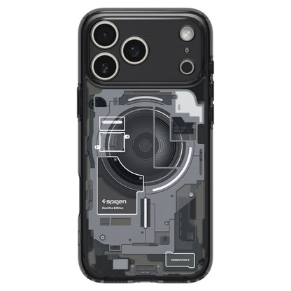 Hard Case Spigen Ultra Hybrid Zero One com MagSafe para Apple iPhone 18 Pro Max / 17 Pro Max / Preto / ACS12128_2