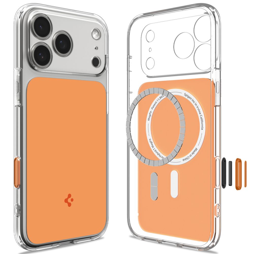 Hard Case Spigen Ultra Hybrid T / Glossy Orange / ACS12170_1