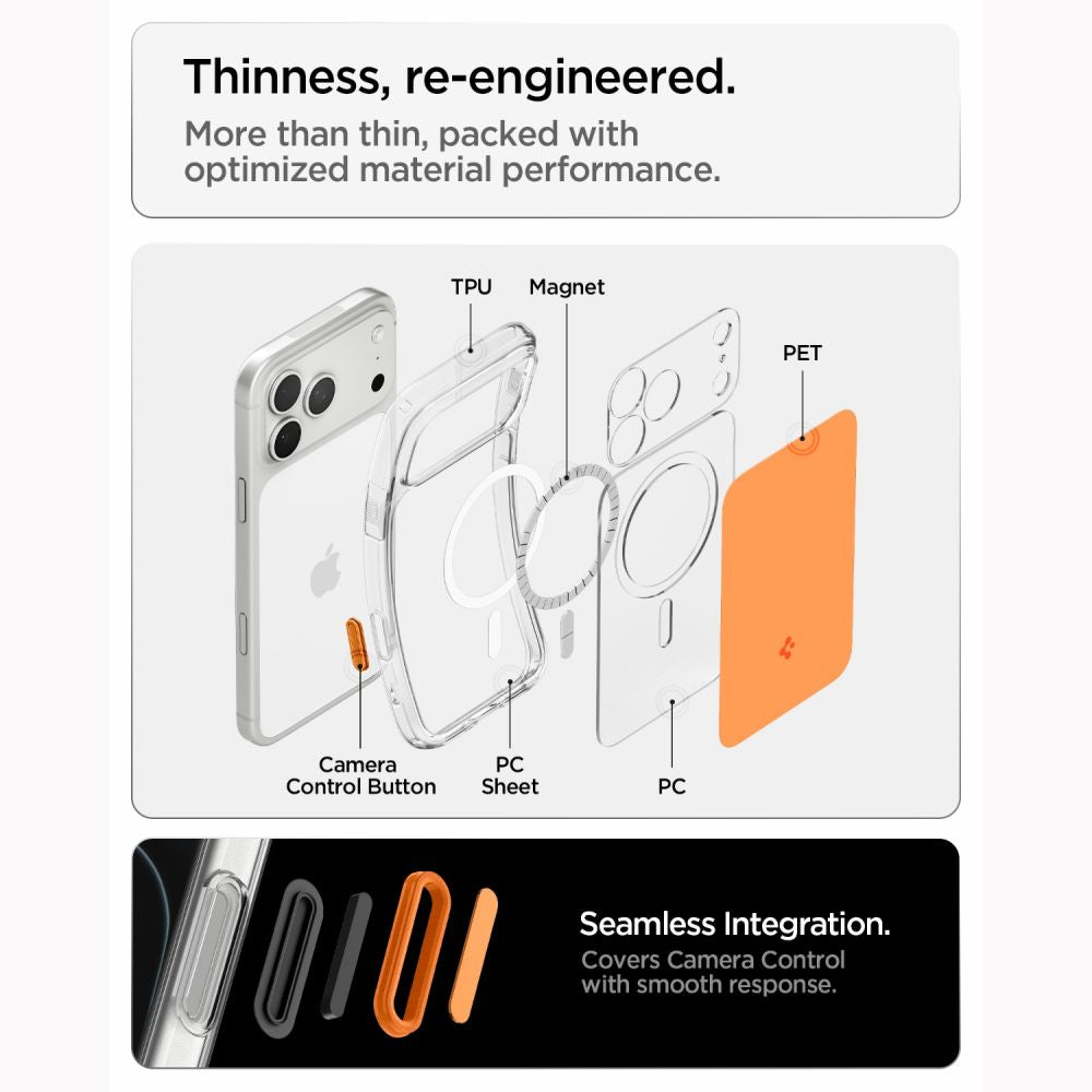 Hard Case Spigen Ultra Hybrid T / Glossy Orange / ACS12170_8