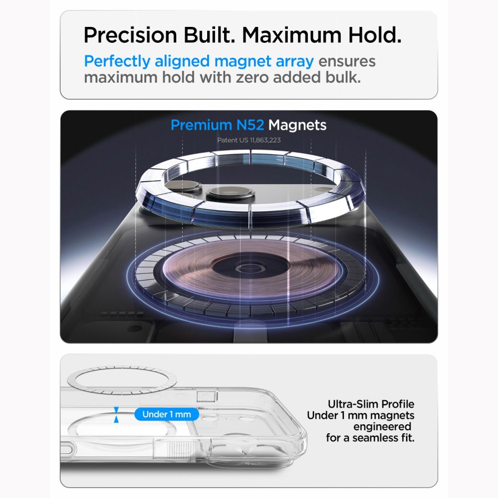 Spigen Ultra Hybrid MagSafe Case for iPhone 18 Pro / 17 Pro - White_9