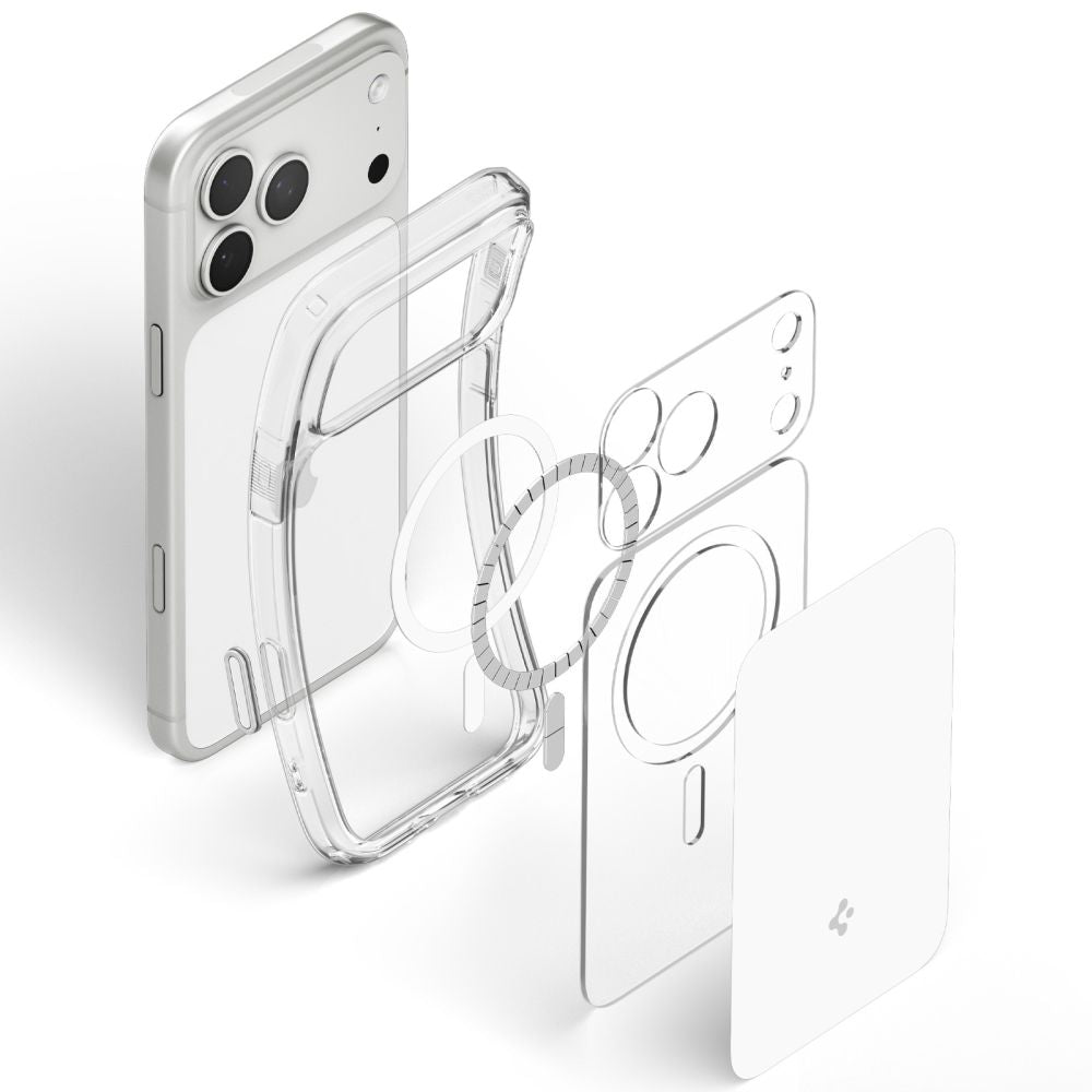 Spigen Ultra Hybrid MagSafe Case for iPhone 18 Pro / 17 Pro - White_3