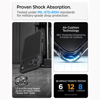 Spigen Ultra Hybrid MagSafe Case for iPhone 18 Pro / 17 Pro - Matte Black_9