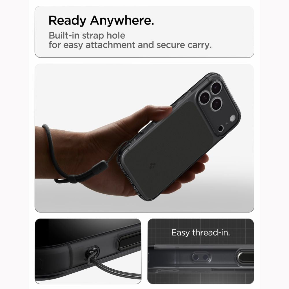 Spigen Ultra Hybrid MagSafe Case for iPhone 18 Pro / 17 Pro - Matte Black_11