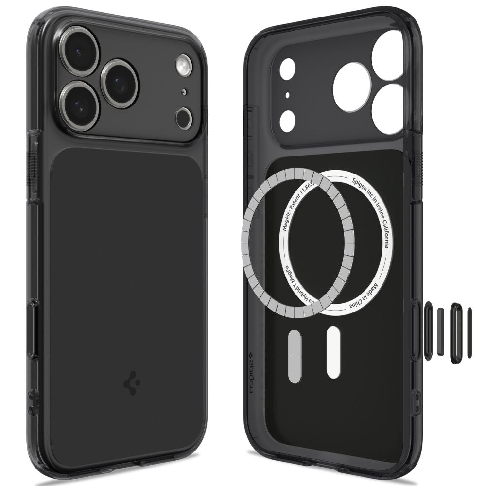 Spigen Ultra Hybrid MagSafe Case for iPhone 18 Pro / 17 Pro - Matte Black_1
