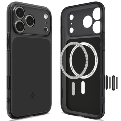 Spigen Ultra Hybrid MagSafe Case for iPhone 18 Pro / 17 Pro - Matte Black_1