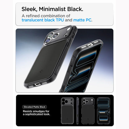 Spigen Ultra Hybrid MagSafe Case for iPhone 18 Pro / 17 Pro - Matte Black_7