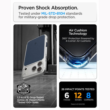Hard Case Spigen Ultra Hybrid T with MagSafe for Apple iPhone 18 Pro / 17 Pro, Matte Blue ACS12172_10