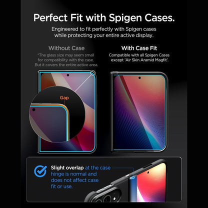 Protector de Ecrã Spigen Glas.tR EZ-FIT Pro HD AGL12016 / Preto / iPhone Duo - Privacy_6
