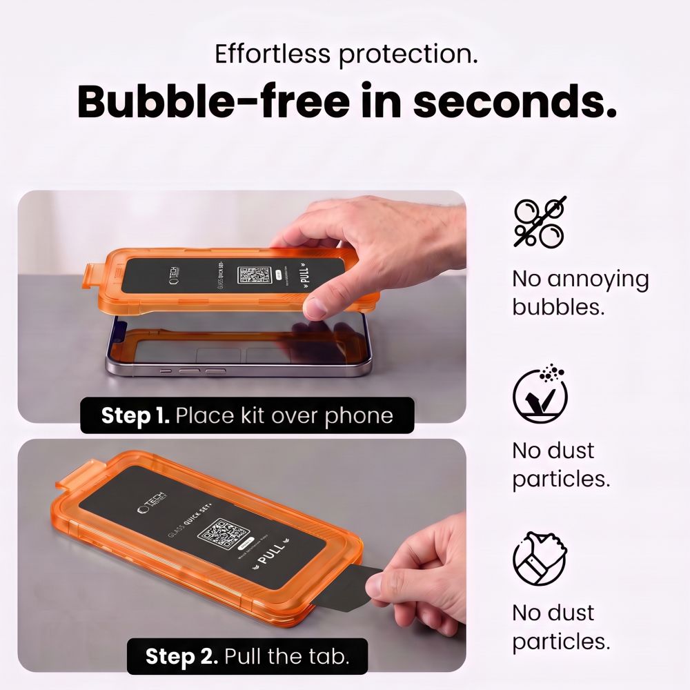 Tech-Protect Quick Set Spy+ 2-Pack Privacy Glass for iPhone 18 Pro Max_10