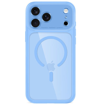 Tech-Protect MagPeak MagSafe CC Case for iPhone 18 Pro / 17 Pro - Clear Blue_2