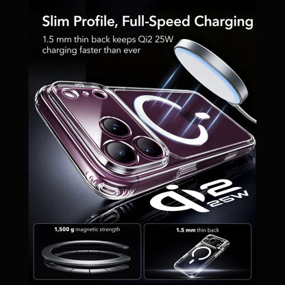 ESR Classic Hybrid MagSafe Case for iPhone 18 Pro / 17 Pro - Clear_6