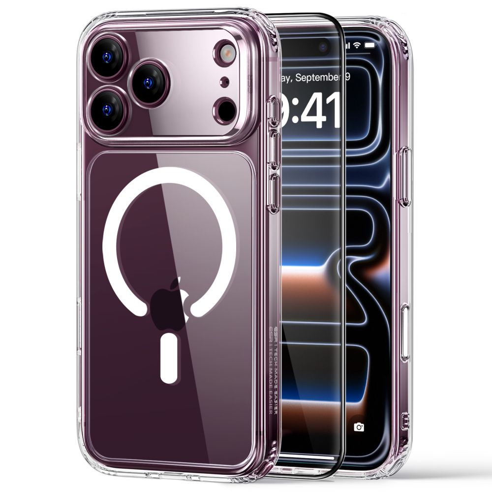 ESR Classic Hybrid MagSafe Case for iPhone 18 Pro Max / 17 Pro Max - Clear_0