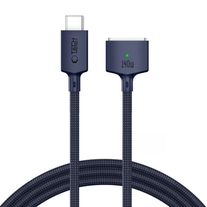 Tech-Protect MMC01 Ultraboost USB-C / MagSafe 3 140W 300cm Cable for MacBook - Navy Blue_1