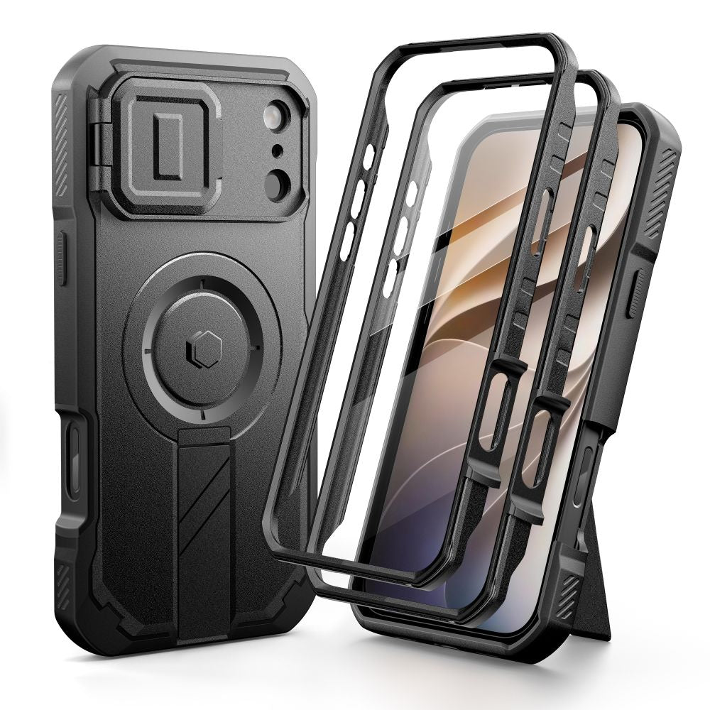 Tech-Protect Kevlar MagSafe 2-Set Case for iPhone 18 Pro Max / 7 Pro Max - Black_1