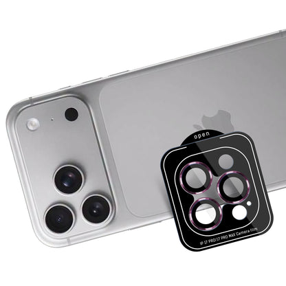 3mk Lens Protection Pro Black Tempered Glass for iPhone 18 Pro / 18 Pro Max - Burgundy_4