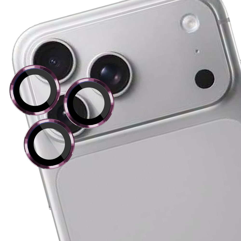 3mk Lens Protection Pro Black Tempered Glass for iPhone 18 Pro / 18 Pro Max - Burgundy_5