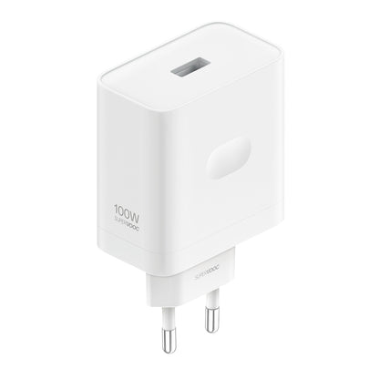 Oppo VCBAOBEH 100W USB-A Wall Charger with USB-A - USB-C Cable - White_0