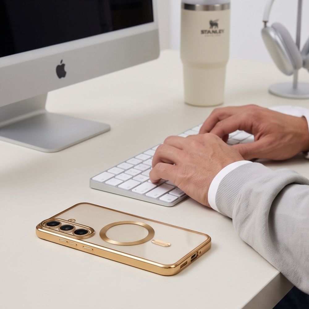 Tech-Protect MagFlex Case for Samsung Galaxy S26 FE - Gold_7