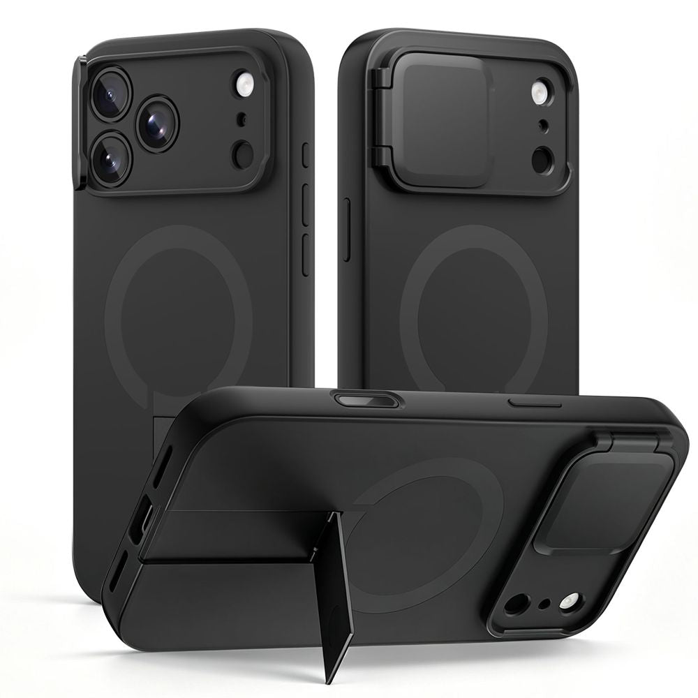 Tech-Protect Kevlar Aura MagSafe Case for iPhone 18 Pro / 17 Pro - Black_0