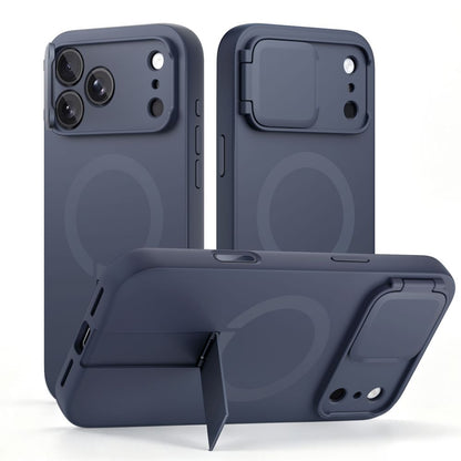 Tech-Protect Kevlar Aura MagSafe Case for iPhone 18 Pro / 17 Pro - Navy Blue_0