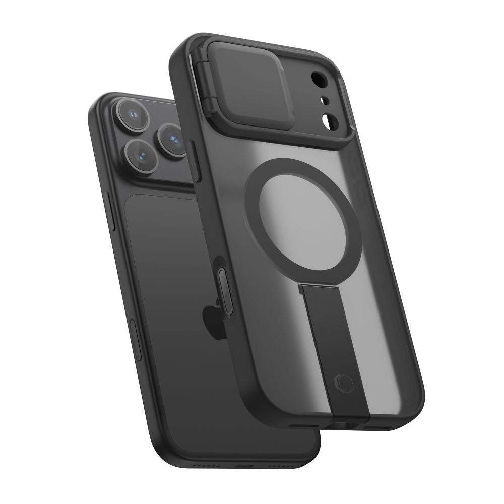 Tech-Protect Kevlar Aura MagSafe Case for iPhone 18 Pro Max / 17 Pro Max - Matte Black_2