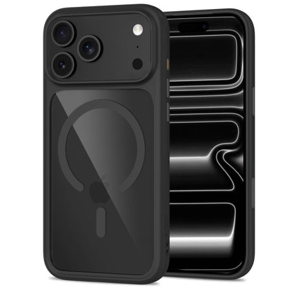 Tech-Protect MagOne CC MagSafe Case + Tempered Glass 2-Pack for iPhone 18 Pro / 17 Pro - Clear Black_2