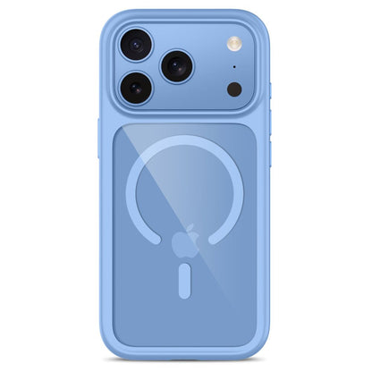 Tech-Protect MagOne CC MagSafe + Tempered Glass 2-Pack Case for iPhone 18 Pro / 17 Pro - Transparent Blue_3