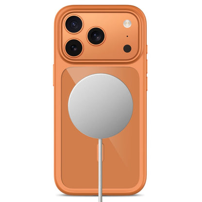 Tech-Protect MagOne CC MagSafe Case + Tempered Glass 2-Pack for iPhone 18 Pro Max / 17 Pro Max - Transparent Orange_4