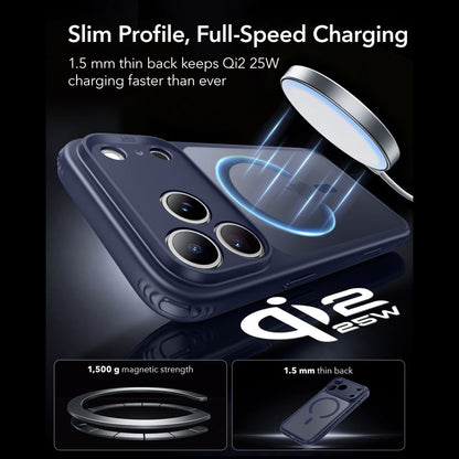 ESR Classic Hybrid MagSafe case for iPhone 18 Pro Max / 17 Pro Max - frosted blue_4