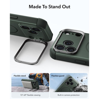 ESR Cyber ​​Tough Kickstand MagSafe Case for iPhone 18 Pro Max / 17 Pro Max - Green_3
