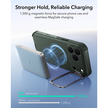 ESR Cyber ​​Tough Kickstand MagSafe Case for iPhone 18 Pro Max / 17 Pro Max - Green_6