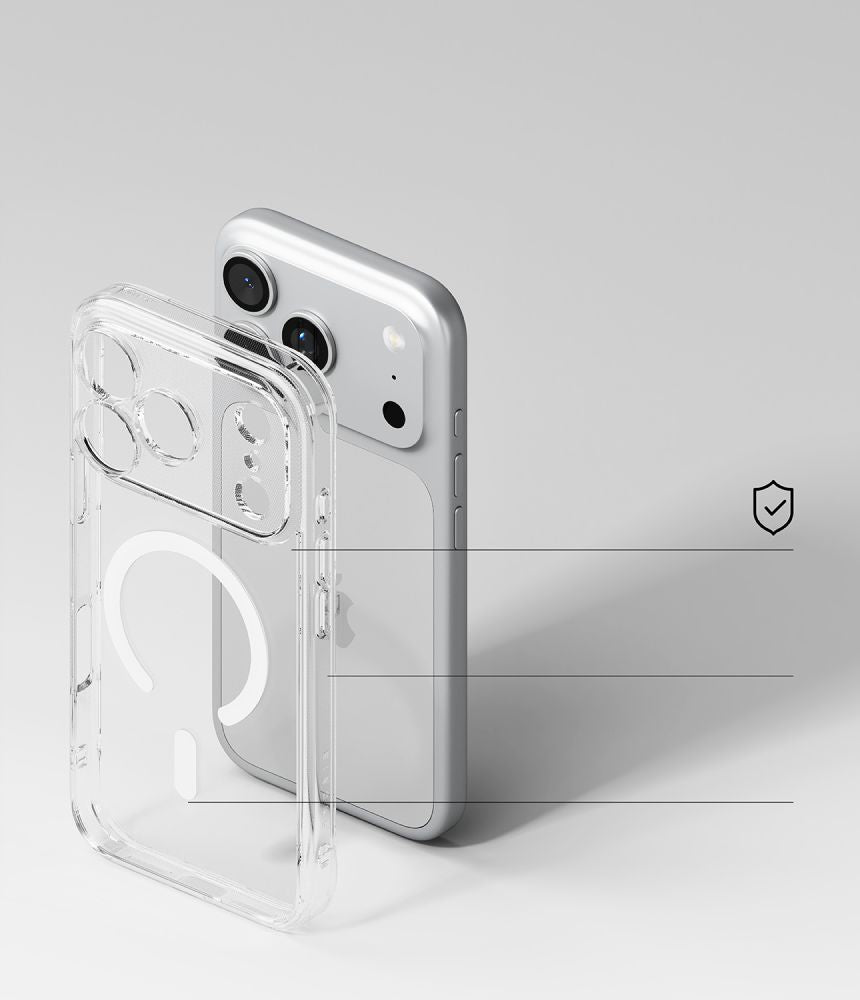 Ringke Fusion Magnetic MagSafe Case for iPhone 18 Pro Max / 17 Pro Max - Clear_5