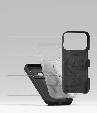 Ringke Silicone MagSafe Case for iPhone 18 Pro Max - Black_6