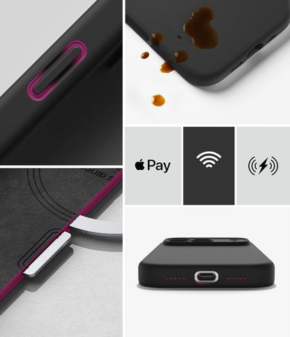 Ringke Silicone MagSafe Case for iPhone 18 Pro Max - Black_7