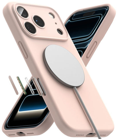 Ringke Silicone MagSafe Case for iPhone 18 Pro Max - Pink_4