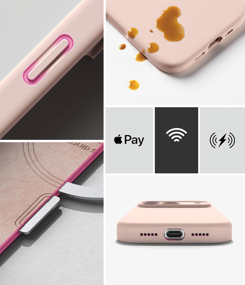 Ringke Silicone MagSafe Case for iPhone 18 Pro Max - Pink_6