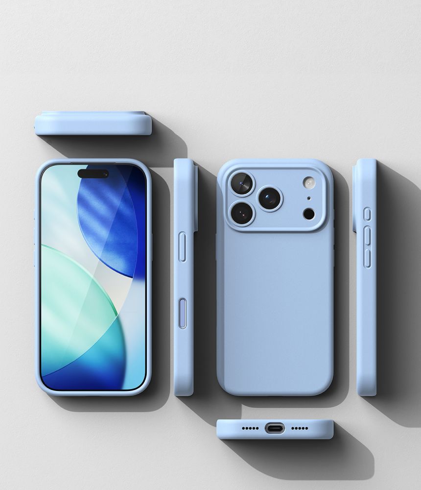 Ringke Silicone MagSafe case for iPhone 18 Pro Max - light blue_5