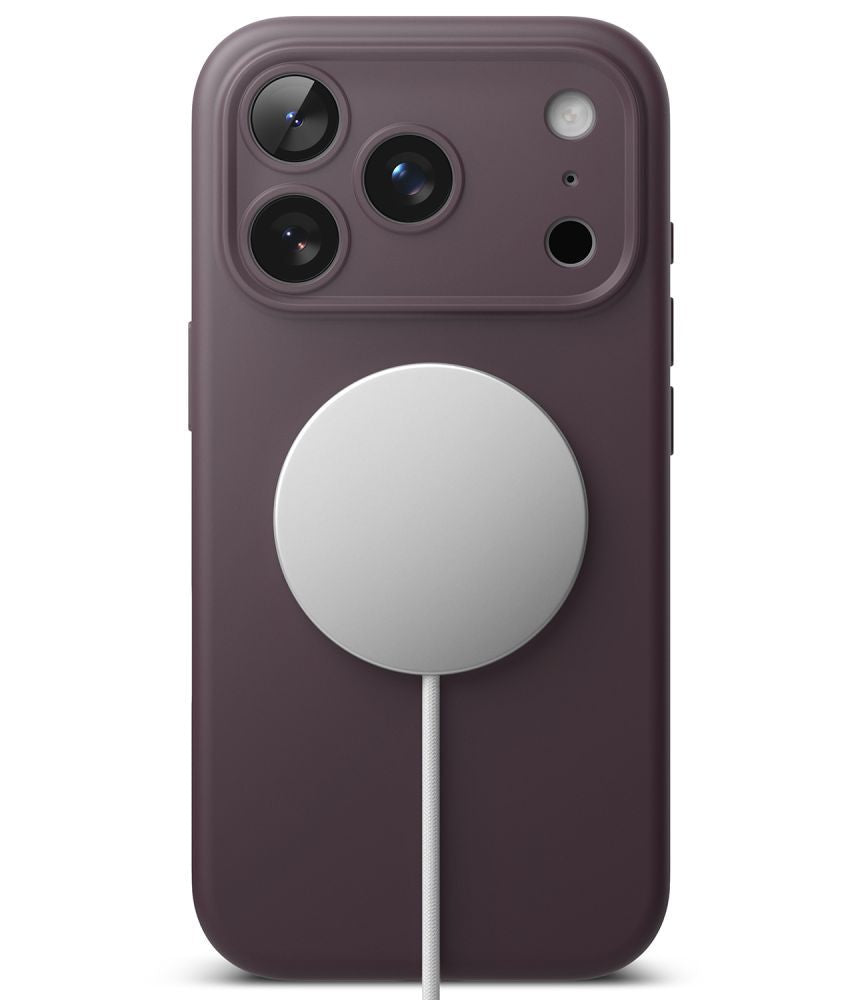 Ringke Silicone MagSafe case for iPhone 18 Pro Max - dark cherry_3