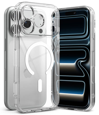 Ringke Fusion Magnetic MagSafe Case for iPhone 18 Pro / 17 Pro - Clear_0