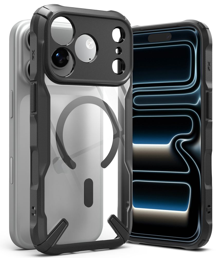 Ringke Fusion X Magnetic MagSafe Case for iPhone 18 Pro / 17 Pro - Black_0