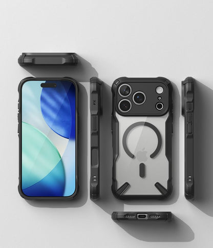 Ringke Fusion X Magnetic MagSafe Case for iPhone 18 Pro / 17 Pro - Black_5