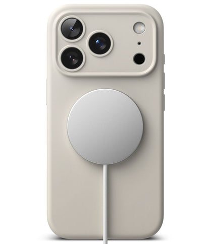 Ringke Silicone MagSafe Case for iPhone 18 Pro - Beige_3