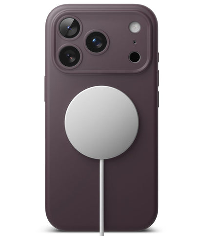 Ringke Silicone MagSafe case for iPhone 18 Pro - dark cherry_3