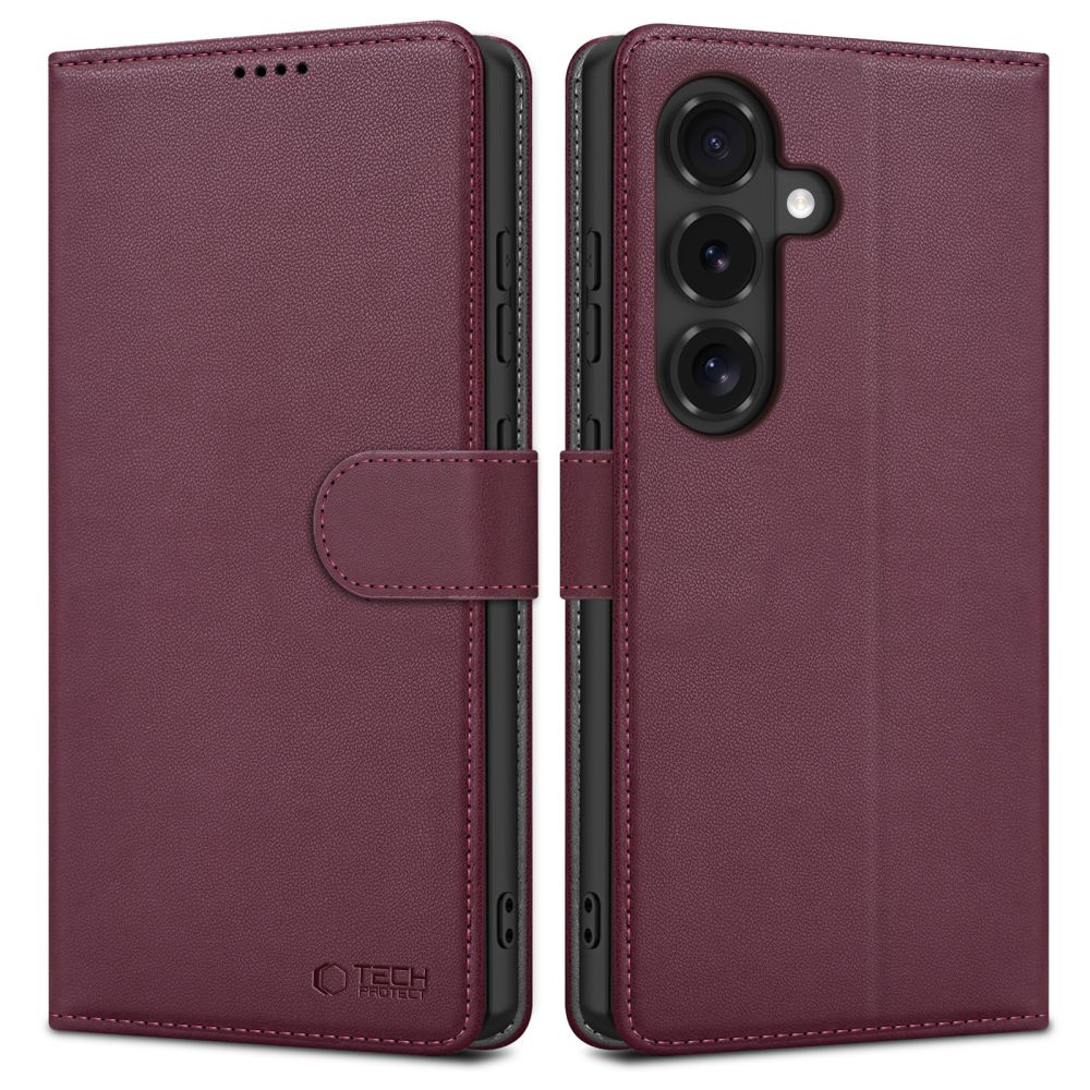Tech-Protect Wallet Case for Samsung Galaxy S26 FE - Burgundy_0