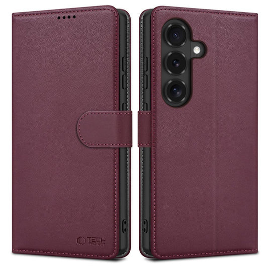 Tech-Protect Wallet Case for Samsung Galaxy S26 FE - Burgundy_0